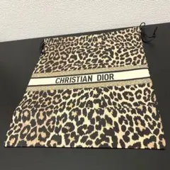 クリスチャンディオール ノベルティ 豹柄巾着