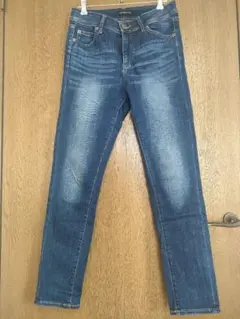 mumu ダークブルー ストレートデニム