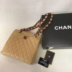シャネル べっ甲 ショルダーバック