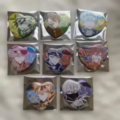 桃源暗鬼 ハート型缶バッジ コンプリート box 原画 第1弾