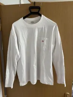 DANTON ホワイト ロングスリーブ Tシャツ