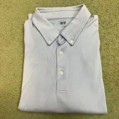 メンズ　ポロシャツ　サックス