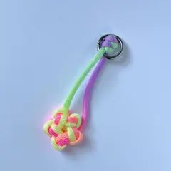 レインボー　星型　チャーム　キーホルダー