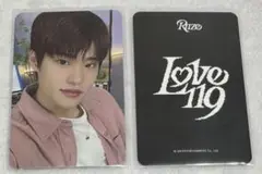 RIIZE LOVE119 YES24 Streaming トレカ ソヒ