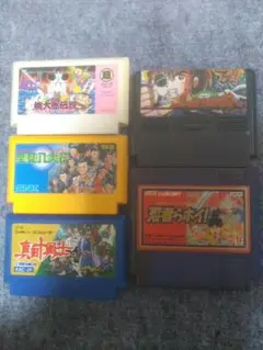ファミコン!和風RPGまとめ売り!里見八犬伝 じゅうべえくえすと 忍者らホイ