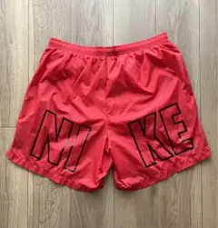 【希少品！】90s ナイキ NIKE ナイロン ショーツ バギーズ サイズXL