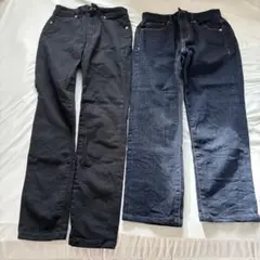 GU ジーンズ　パンツ　2枚セット