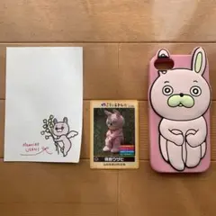 桃色ウサヒiPhoneケース 傷あり