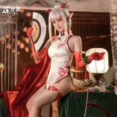 アークナイツ 明日方舟 ニェン 楽逍遥　次元依製コスプレ衣装 フルセット 新品 アークナイツ ニェン コスプレ衣装 - Costowns