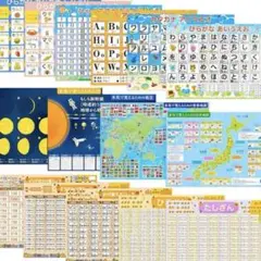 ジーニアス先生のお風呂塾 15枚セット 風呂ポスター B3サイズ