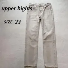 【upper hights】アッパーハイツ デニム 23インチ