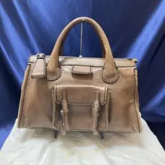 Chloe クロエ エディス ブラウン レザー 保存袋付き