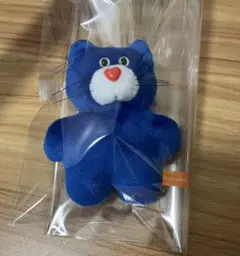 mojojojo マスコットぬいぐるみ　青猫 青ネコ