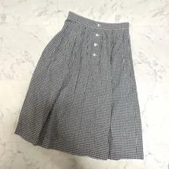 美品✨MARGARETHOWELL ギンガムチェック スカート 日本製 サイズ3 2025年最新】マーガレットハウエル スカート ギンガムチェックの