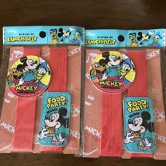 ミッキーマウス　ランチベルト　2P