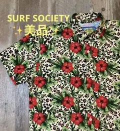 SURF SOCIETYサーフソサエティ　メンズ　半袖シャツ　M