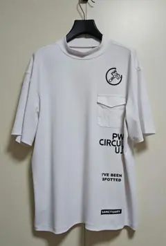 【PWCIRCULUS】半袖モックネックカットソー　Lサイズ　美品