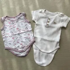 針抜きタンクトップボディ肌着➕半袖Ｔシャツボディ