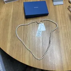 新品タグ付きニューヨーカー ホワイトパール ネックレス