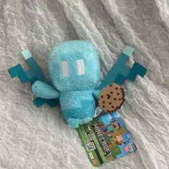 マインクラフト　マイクラ　ふわふわアレイぬいぐるみ　Minecraft タグ付き