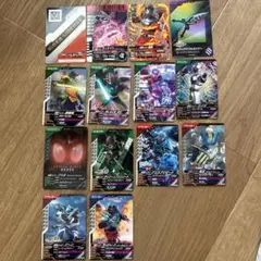 ガンバレジェンズ　ガンバライジング　カード　まとめ売り　計14枚セット