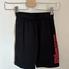 Wilson ブラック ハーフパンツ 130