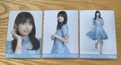 五百城茉央　乃木坂46 生写真 チートデイ　3枚セット