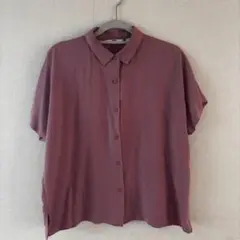 UNIQLO 半袖シャツ S ピンク