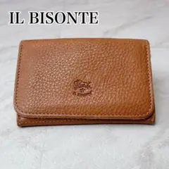 【美品】IL BISONTEイルビゾンテカードケース 名刺入れ ユニセックス