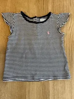 ラルフローレン ベビー Tシャツ ボーダ ネイビー 12M 80cm 女の子