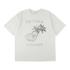 VALLAD RESORT TEE WHT L size
