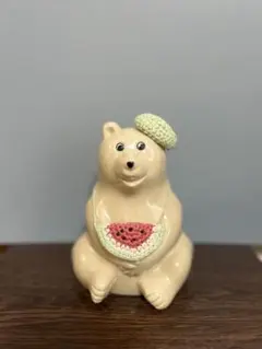 しろくま貯金箱 夏コーデ ポーラベア