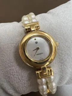 MIKIMOTO ミキモト JAL パール 腕時計