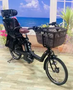 4076 電動自転車ヤマハ子供乗せ 20インチ超高性能バッテリー