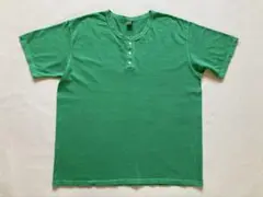 グッドオン Good On ショートスリーブ ヘンリーネック Tシャツ XL
