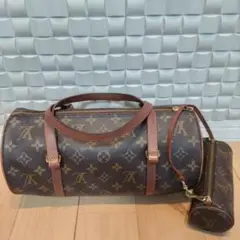 LOUIS VUITTON パピヨン30 旧型 ポーチ付き ルイ・ヴィトン