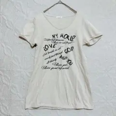 candy paradise Vネック Tシャツ 半袖