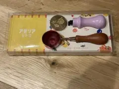 アデリアレトロシーリングワックススプーン　スタンプセット