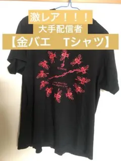 【激レア】大手ネット配信者　「金バエ」 さんTシャツ　当時手売り品！