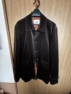 タケオキクチ ジャケット ブラウン ベロア 秋冬 サイズ3（M〜L相当）
