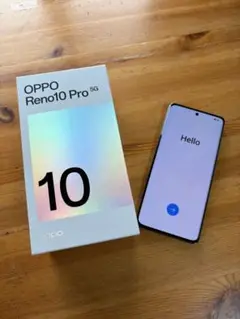 美品 OPPO Reno10 Pro 5G シルバーグレー SIMフリー