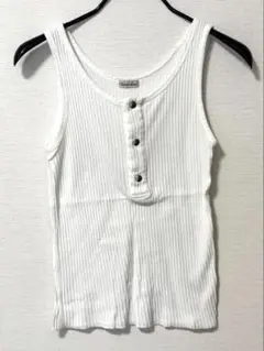 steven alan / ヘンリーネックレスタンクトップ