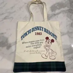 東京ディズニーリゾート 1983 トートバッグ ミッキー