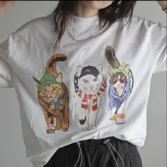 【CORISCO/コリスコ】アニマルプリントTシャツ