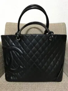 11日までの限定出品!CHANEL シャネル カンボンラージトート