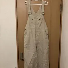 flamingo firm カラーサロペットパンツ ベージュ