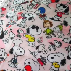 スヌーピー生地　SNOOPY