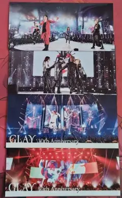 GLAY×GiGOキャンペーン マルチクリアホルダー（ライブフォト）4種