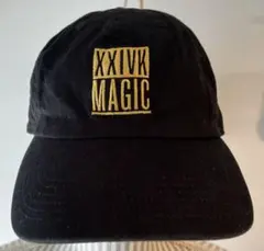 ブルーノマーズ　XXIV 刺繍 キャップ 黒 XXIVk 24K Black Baseball Cap Bruno Mars Hat 24 K Magic XXIV