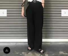 xlサイズ　ユニクロ　タッグワイドパンツ